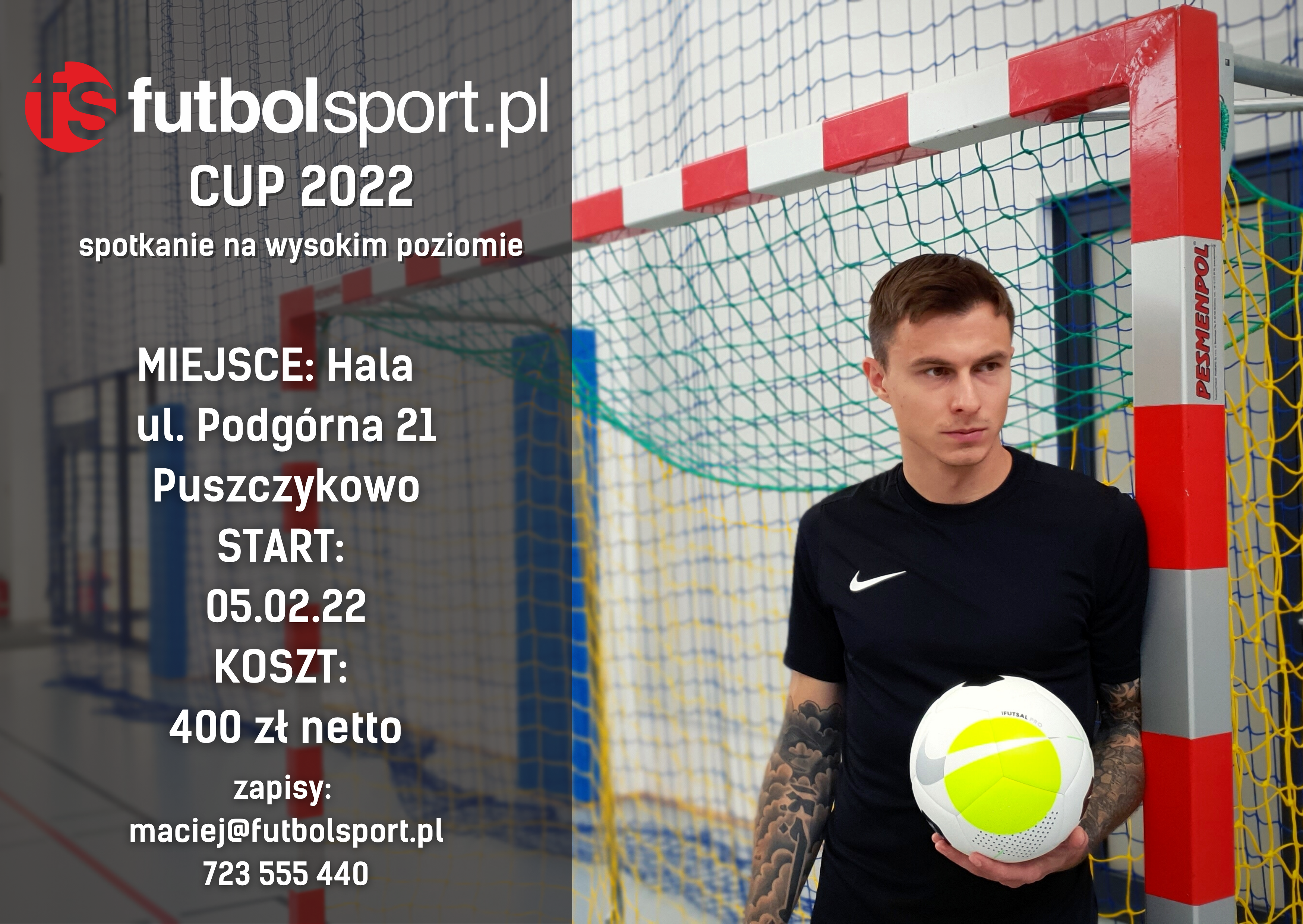 Podział na grupy i terminarz futbolsport.pl Cup 2022