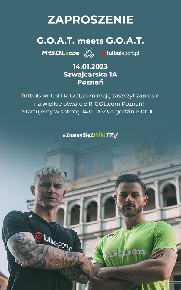 Zaproszenie na event z okazji otwarcia R-GOL Poznań